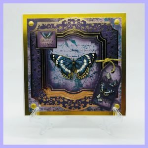 Thinking of You Butterfly handcrafted greetings card